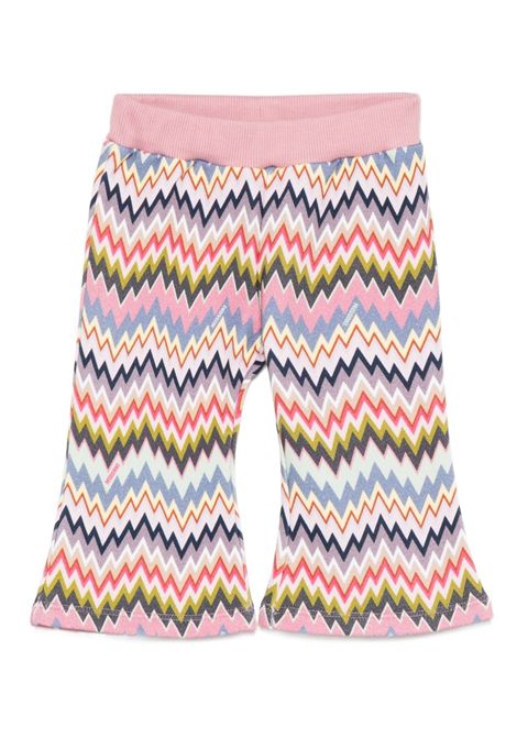 Pantaloni con motivo a zigzag MISSONI KIDS | MX6010 Z3292528MC